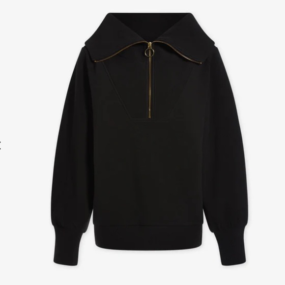 Varley Sweaters - Varley Vine Black Half Zip